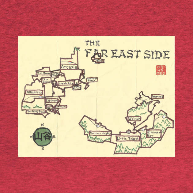 The Far Eastside by PendersleighAndSonsCartography